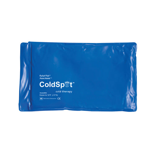 Reusable Heavy Duty Cold Pack  Half 7  x 11  Blue Vinyl