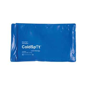 Reusable Heavy Duty Cold Pack  Half 7  x 11  Blue Vinyl