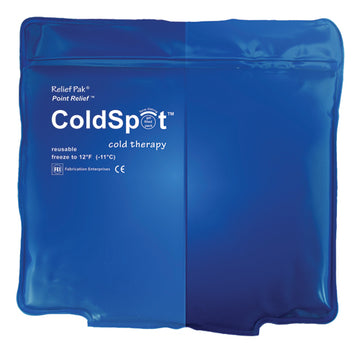 Reusable Heavy Duty Cold Pack  Quarter 5 x7  Blue Vinyl