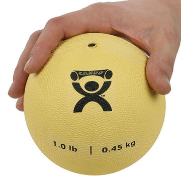 Plyometric Rebounder Ball 1 lb. Tan  5  Diameter