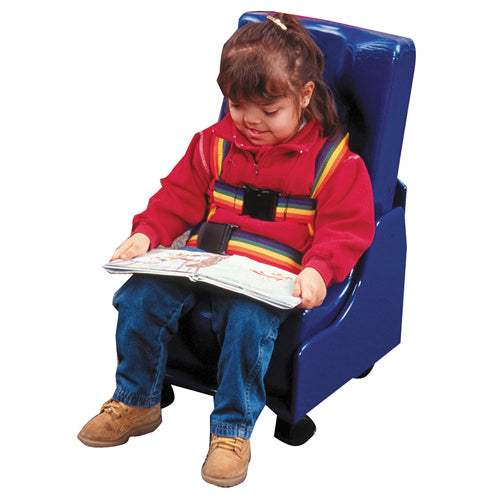 Skillbuilders� 2-piece Mobile Floor Seat  Small w/Wood Base