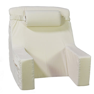 Bed Lounger W/Cervical Roll 24  X 24   15.5  PolyFoam Cs/2