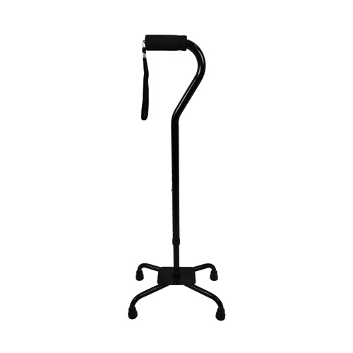 Quad Cane  Large Base  Black by Blue Jay Brand